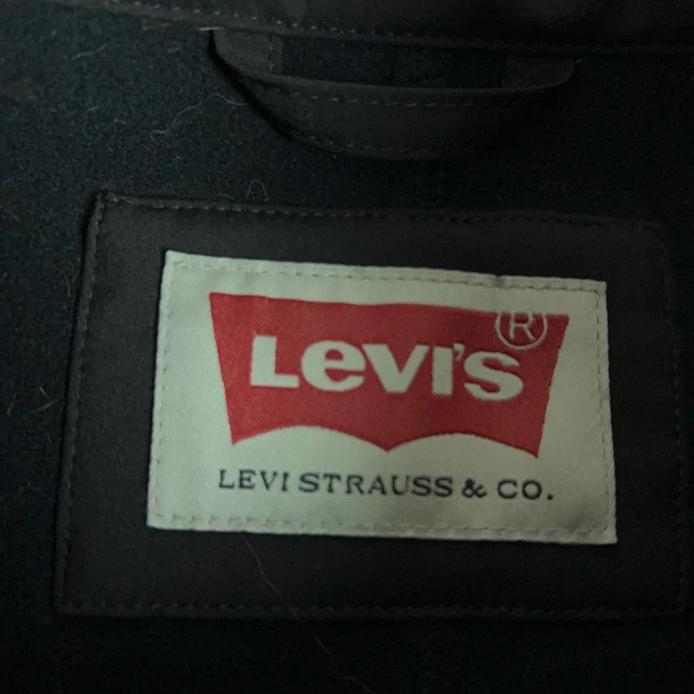 Levi's Jacket Mens Large Black Casual Utility Full Zip Bomber Outdoors Softshell